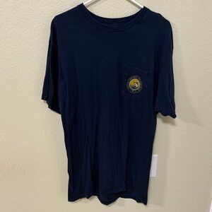 Salt Life Navy Men's Tee with Pocket